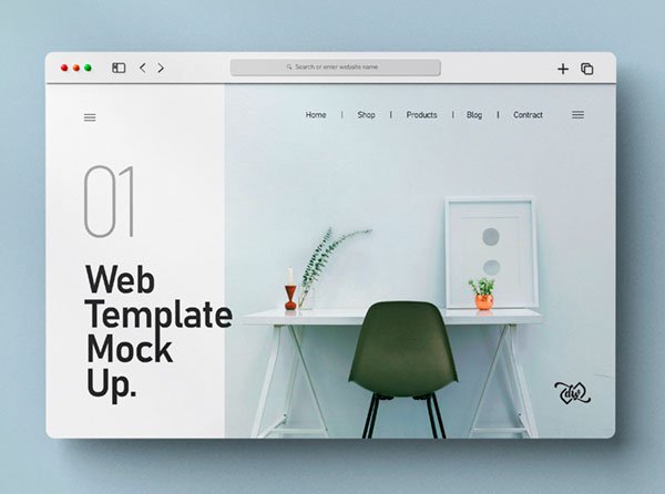 mockup-web